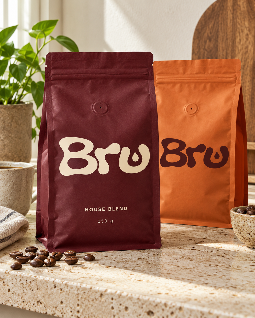 Bru Café — Brand Identity — visual 5