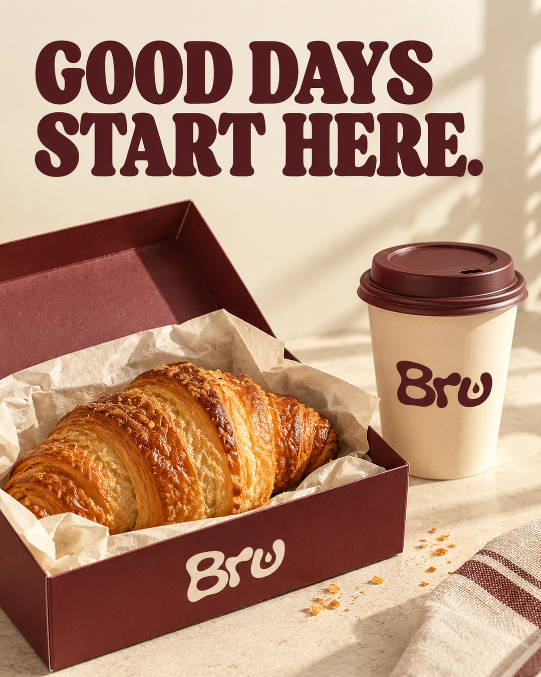 Bru Café — Brand Identity — visual 9