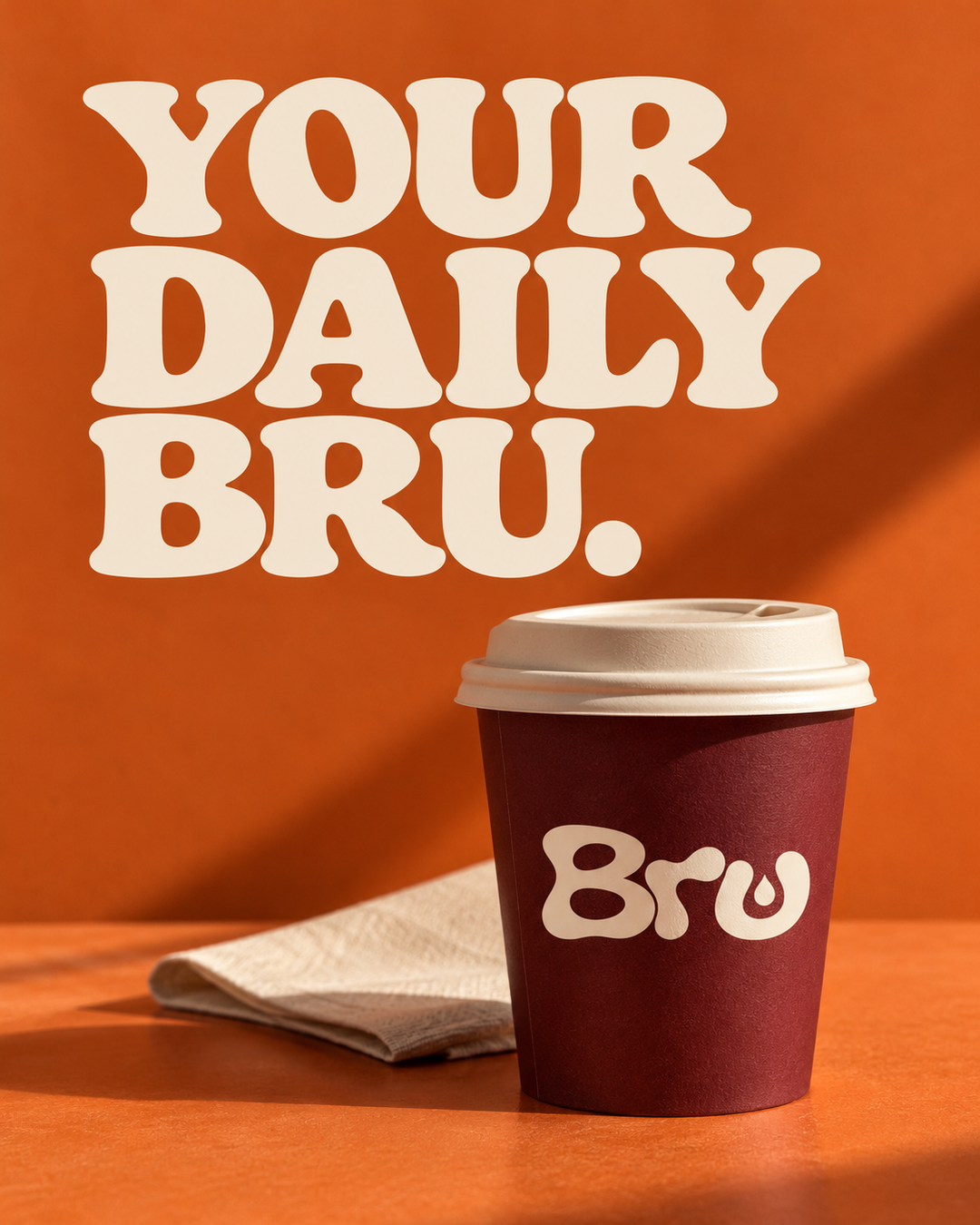 Bru Café — Brand Identity — visual 11