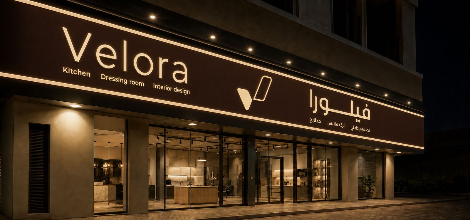 Velora Visual Asset Signboard